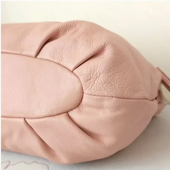 Maison Pourchet Powder Pink Buttery Soft Leather Bag Made in France Like New! 😍 - Picture 9 of 15